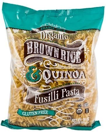 Trader Joe's Organic Brown Rice & Quinoa Fusilli Pasta (Gluten Free), Set of 2