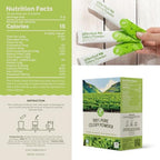 eHerbal 100% Plant based Freeze Dried Celery Powder Packets for Drink, Soups, Smoothies or Cook, 20 Convenient Packs | Simple & Natural, Easy to Mix (5g per Stick) Non-GMO Travel Size
