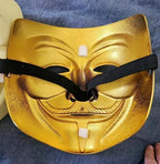 Anonymous Hacker Cosplay Costume Party Mask for Halloween