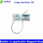 Pet Blood Pressure Cuffs for Veterinary Use, for Rabbit or Same arm Circumference Animal, Easy to Use, Compatible with Pet Monitors,arm Circumference 4-8 cm