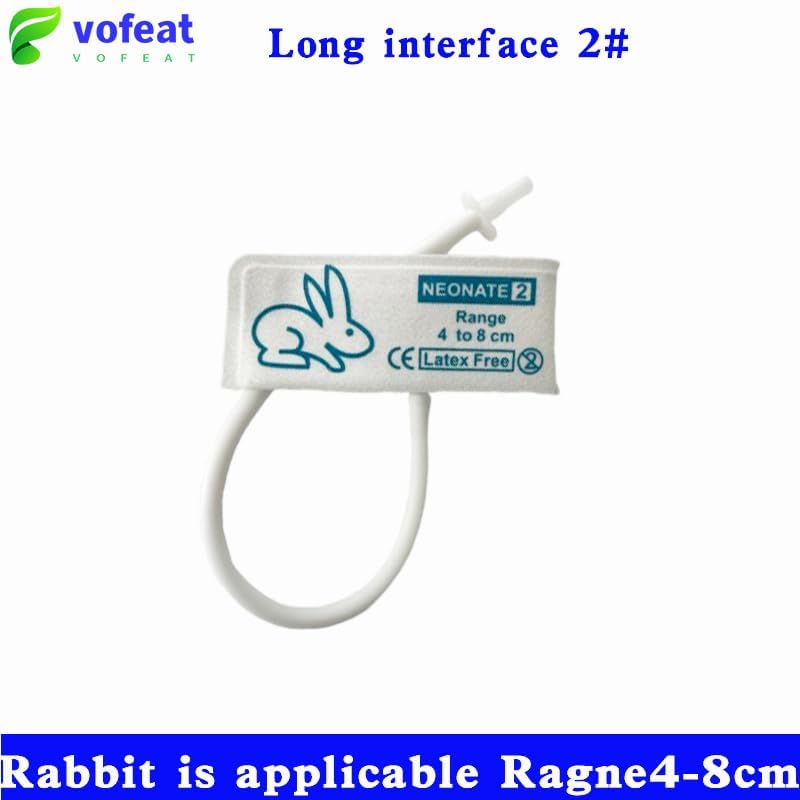Pet Blood Pressure Cuffs for Veterinary Use, for Rabbit or Same arm Circumference Animal, Easy to Use, Compatible with Pet Monitors,arm Circumference 4-8 cm