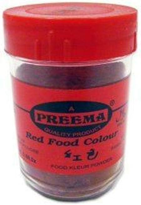 Preema Bright Red Food Colour - 25g
