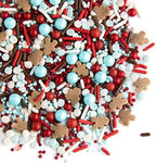 Sweets Indeed Sprinkles, Gingerbread Edible Sprinkle Mix, Perfect for Cake Decorations, Baking, Ice Cream, Cookies, Cupcake Topper 4 ounces