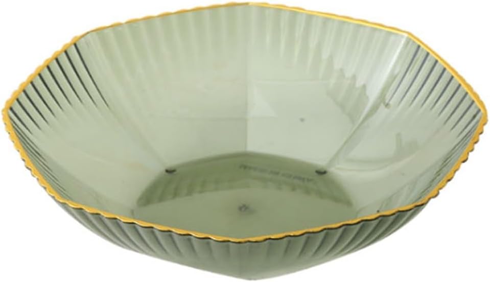Fruit Bowls 3 PCS Fruit Plate Light Luxury Style Plate Modern Living Room Household Coffee Table Fruit Plate Snack Snack Plate fruit basket (Color : 06)