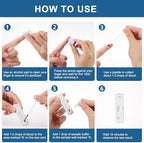 H Pylori Test Kit – 2 PCS at-Home Helicobacter Pylori Self-Test with 99.9% Accuracy – Fast Results in 10-15 Minutes, Easy to Use, No Lab Visit Required