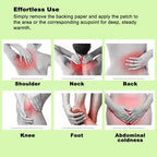 50 Patches Moxibustion Herbal Warming Patch – Mugwort Self-Heating Pads, Comfort for Back, Neck, Shoulder, Knee & Joints, Traditional Chinese Inspired (12*8cm)