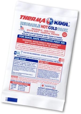 Reusable Hot Cold Gel Pack, 4" x 6" (Mini/Face) - 25/Case