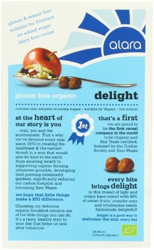 Alara Delight Org GF Muesli 250g-3 Pack
