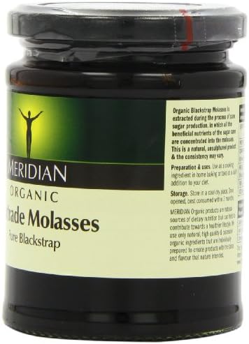 Meridian - Organic & Fairtrade Molasses - Pure Blackstrap - 350g (Case of 6)