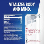 Red Bull Spring Edition Energy Drink, Cherry Sakura, 80mg Caffeine, Taurine & B Vitamins, 8.4 fl. oz. Pack of 24 Cans
