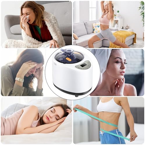 Protabe Sauna Steamer, 2.6L Portable Sauna Steam Generator, Sauna Steamer Pot with Remote Control