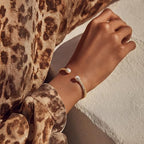 Fettero Gold Cuff Bangle Bracelets for Women - 14K Plated Adjustable Open Cuff Gold Bangles Charm Elegant Twisted Cable Bangle Friendship Bracelets Lightweight Bracelet for Dainty Jewelry