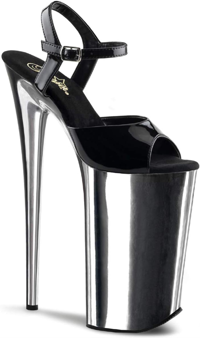 Pleaser Women's Beyond-009/B/SCH Platform Sandal