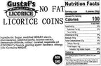 SweetGourmet Premium Dutch Licorice, Salted Licorice Coins, Imported Bulk Candy, 1 Pound