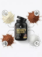 Whey Protein Powder 3lbs – Premium Whey Isolate Blend – High Protein, Low Carb, Low Sugar – Smooth Chocolate Flavor – Clean Formula for Men & Women, Gym Performance & Recovery