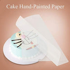 Transparent Edible Rice Paper Wrappers, 50 Count - Use for Candy, Chocolate, Nougat, & More - 9"x12.6" Sheets of Edible Wafer Paper - Perfect for Homemade Treats & Food Packaging.