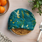 Bee's Wrap Beeswax Wraps for Food - Cut to Size 14x52" Beeswax Wrap Roll - Made in USA Reusable Natural Food Wrap - Ocean