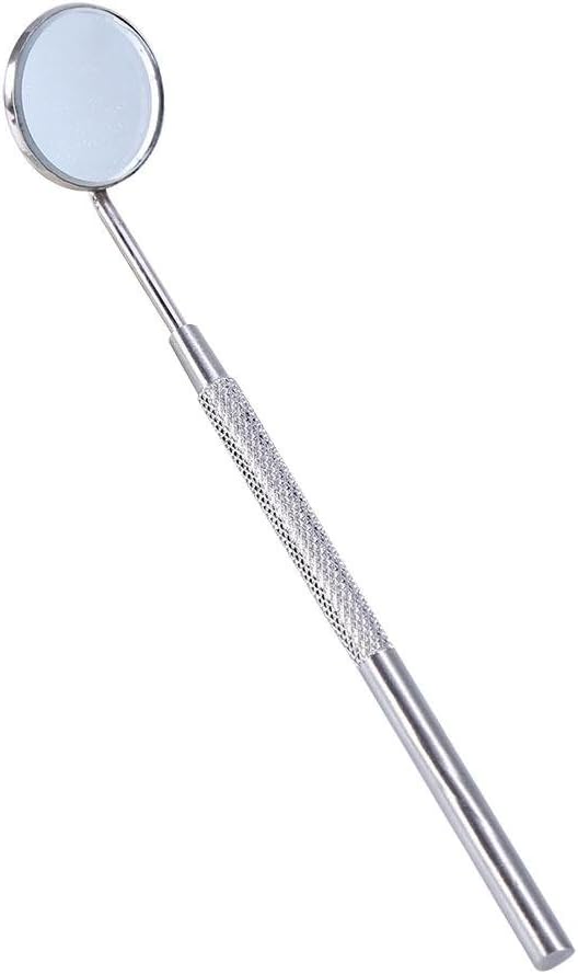 Brrnoo Eyelash Extension Tools, Stainless Steel Mirror for Checking Eyelash Extension Applying