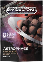 Space Candy Meteor Bites Freeze-Dried Taffy Candy - Fruity Crunchy Meteor Chunks, Astronaut-Inspired Cosmic Candy, Fun Party Treats & Novelty Gift Pack, USA Made Snack (3 Pack) (Astrophage Chocolate Fudge)