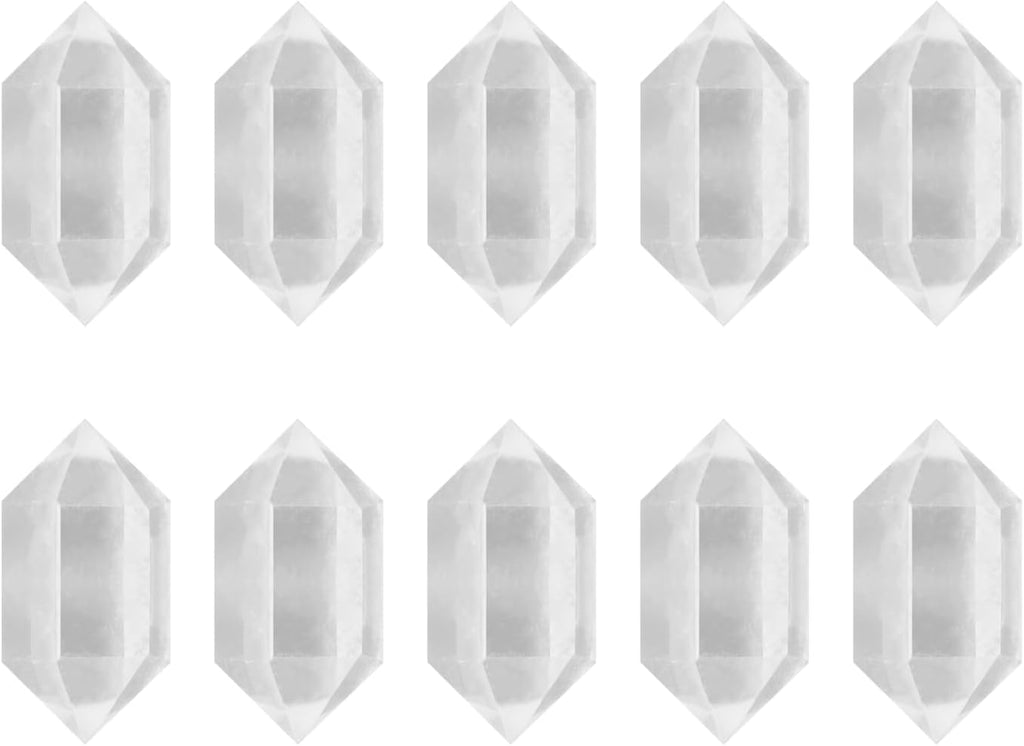 Jet Beautiful Crystal Quartz Herkimer Gemstone Sphatik Diamond Healing Free Booklet Crystal Therapy Original Crystal Natural Authentic Good Luck Genuine Divine Holy (10)