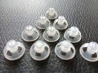 Hearing Aid Ear Piece Open Domes 9mm 10-Pack Comfortable PSAP (Personal Sound Amplifiers Product) Kit Ear Tips Invisible, Perfect for Open Air (Open fit), Except for RIC