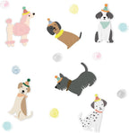 24PCS Pet Dog Cupcake Toppers, Pet Dog Themed Birthday Party Supplies,Baby Shower Party Decorations, Dogs Face Cake Toppers, Puppy Theme Birthday Party Decorations Supplies for Kids