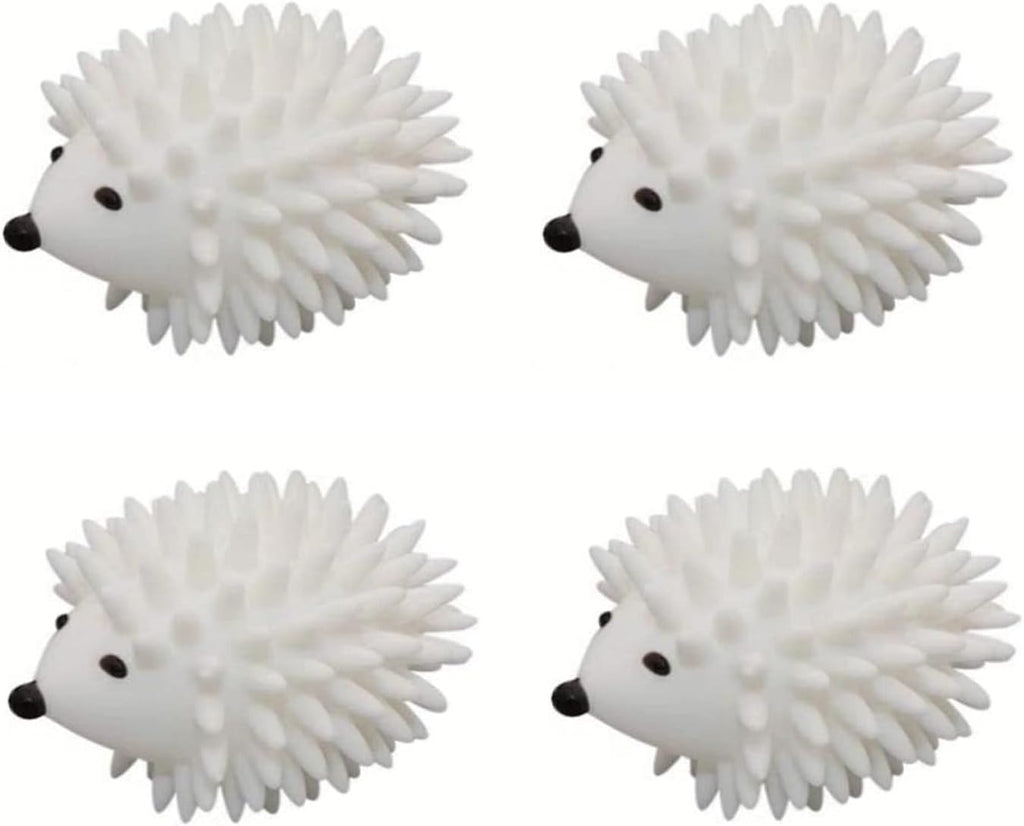 Laundry Dryer Balls - 4 Pack Premium Reusable Dryer Balls Replace Laundry Drying Natural Fabric Softener (White)