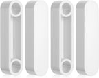 4 Pcs Closet Rod End Caps Plastic Rod Spacer Cap Wire Shelf End Caps Closet System Parts Shelf Covers For Wire Shelve