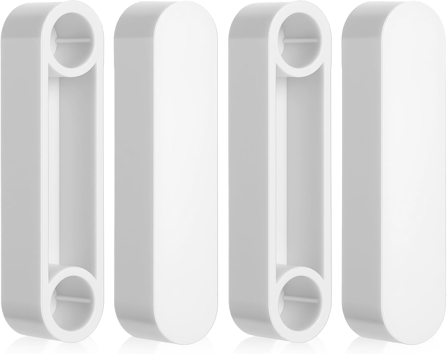 4 Pcs Closet Rod End Caps Plastic Rod Spacer Cap Wire Shelf End Caps Closet System Parts Shelf Covers For Wire Shelve