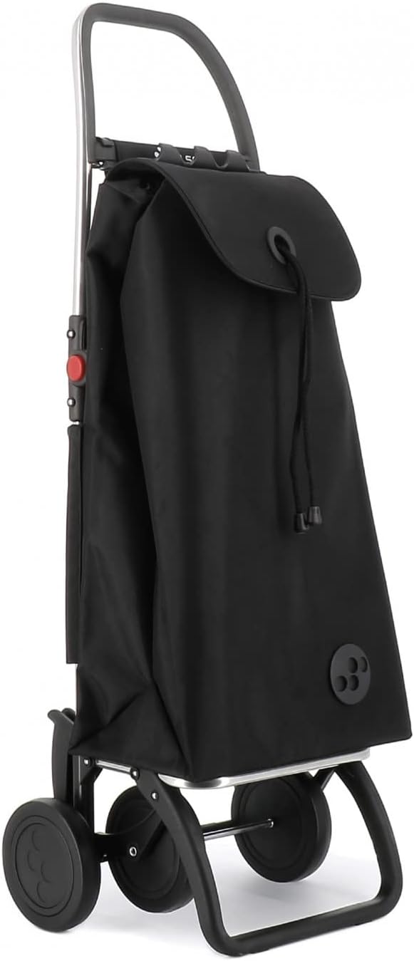 Rolser I-Max MF 4 Wheel Foldable Shopping Trolley - Black