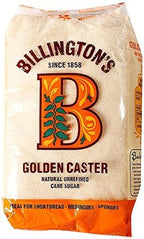 (3 Pack) - Billingtons - Org Golden Caster Sugar | 500g | 3 Pack Bundle