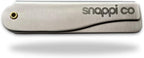 Snappi Co® Metal Folding Beard Comb | 304 Stainless Steel Pocket Comb for Men for Beard Grooming, Hair Styling & Moustache Care | Compact Flip Comb, Portable Mens EDC Accessories | Includes Gift Box