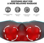 MagicMakers Fathers Day Dad Gifts, Shiatsu Neck Massager with Heat for Pain Relief Deep Tissue – Christmas Gift for Women, Men, Mom, Dad, Her, Him– Amazing Back & Shoulder Relief from Daughter or Son