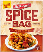2 sachets of McDonnells Spice Bag Classic Flavour Seasoning Mix 40g each
