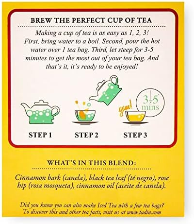 Canelita Cinnamon Blend Herbal Tea (24 bags)