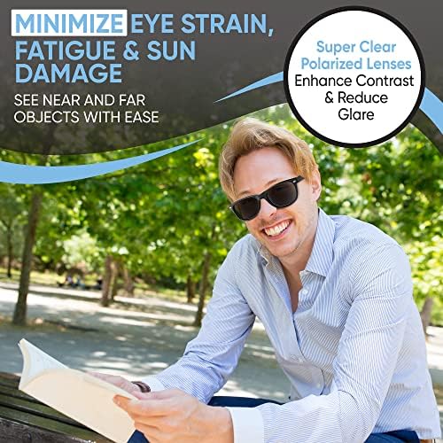 Yogo Vision Reader Sunglasses for Women and Men, UV400 Tinted Reading Sunglasses 3-Pk