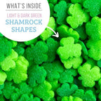 Sweets Indeed St Patricks Day Shamrock Sprrinkles, Clover Green Quins – 10 Ounces Bulk Decorative Sprinkles for Baking & Decorating Cupcakes, Cookies, Cakes & Desserts