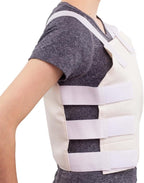 Wokyo Sternum and Thorax Support Chest Brace, Breathable Rib Belt for Sore or Bruised Ribs Support Injuries (Medium)