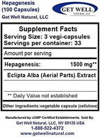 Hepagenesis (100 Capsules) - Concentrated Herbal Blend - Dietary Supplement
