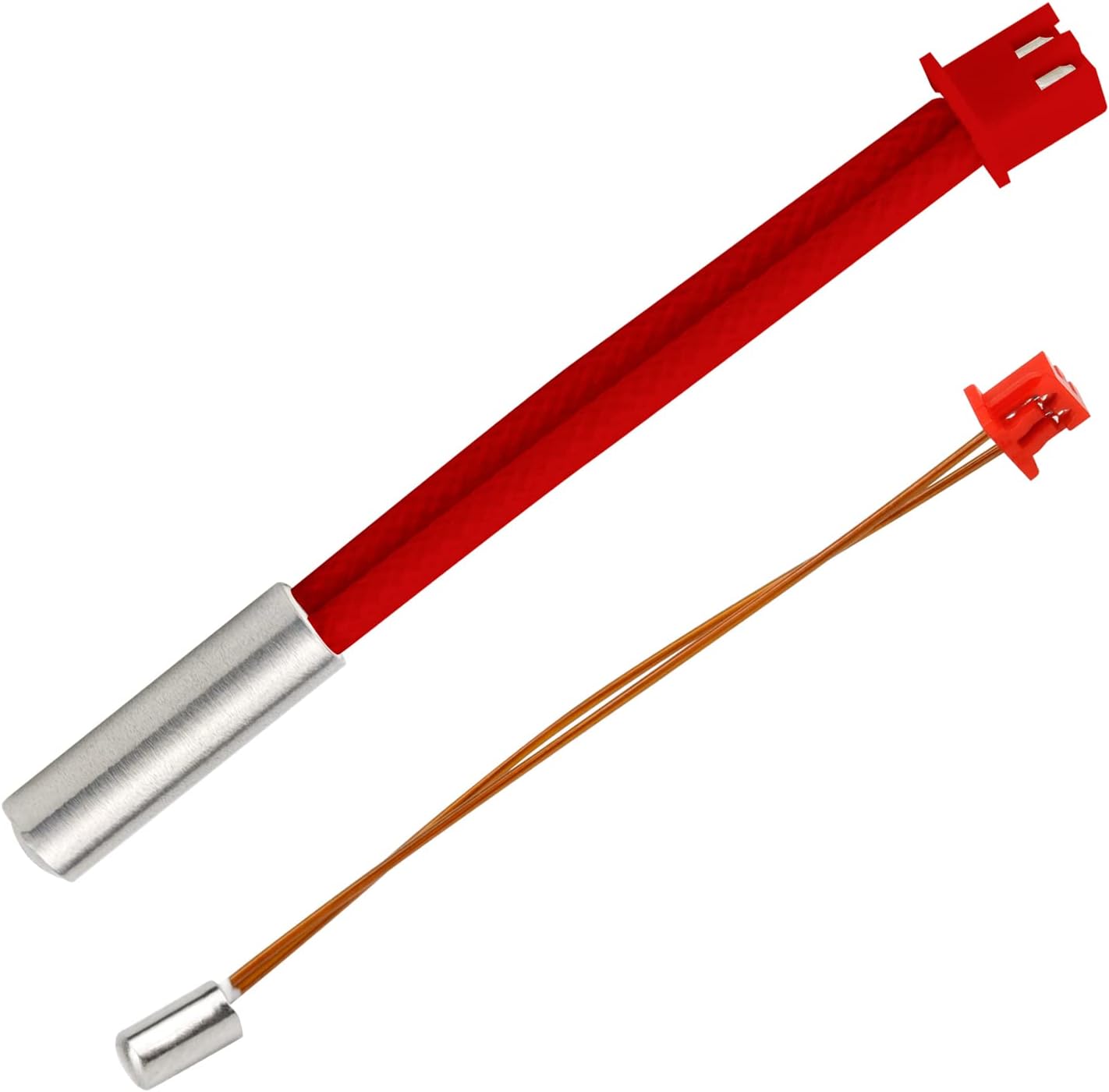 Sprite Extruder Pro Kit 300℃ Cartridge Heater 24V 40W + Thermistor NTC100K High Temperature Sensor Compatible with Creality Ender 3 S1 Pro, CR10 Smart Pro, Sermoon V1 3D Printer (Heater thermistor)