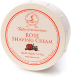 Taylor of Old Bond Street Rose Shaving Cream Jar, 5.3-Ounce (01004)