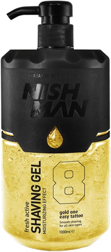 Nishman Fresh Active Shaving Gel 8 GOLD ONE