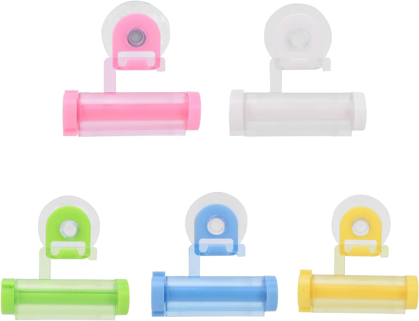 Cait Toothpaste Squeezer Rollers, Toothpaste Tube Wringer No Mushy Residue Strong Sturdy Recyclable for Bathroom