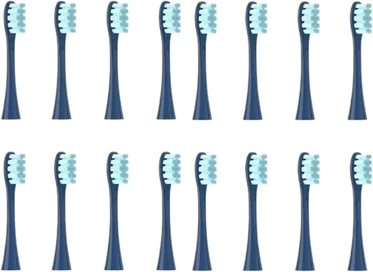 Replacement Brush Heads, Compatible for X/X PRO/Air 2 /SE / Z1/ F1 Cleaning Nozzles Soft Vacuum Bristle(16pcs Dark Blue)
