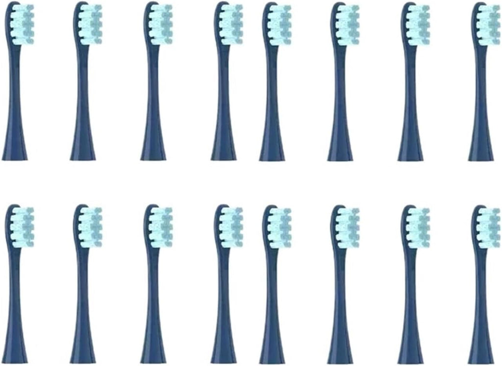 Replacement Brush Heads, Compatible for X/X PRO/Air 2 /SE / Z1/ F1 Nozzles Soft Vacuum Bristle(16pcs Dark Blue)