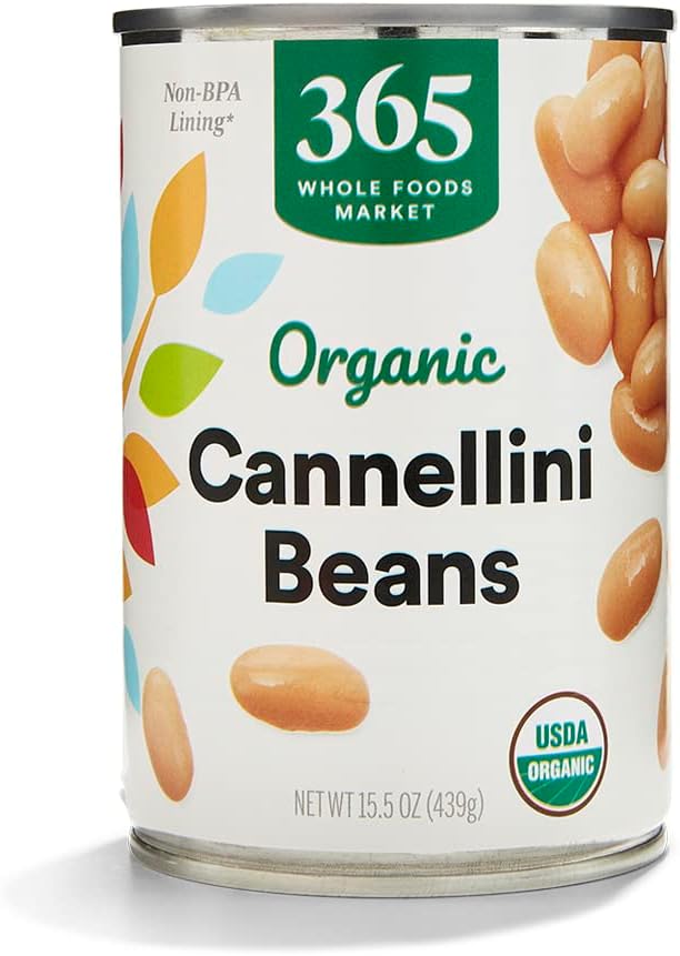 365 by Whole Foods Market, Organic Cannellini Beans, 15.5 Ounce