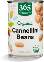 365 by Whole Foods Market, Organic Cannellini Beans, 15.5 Ounce