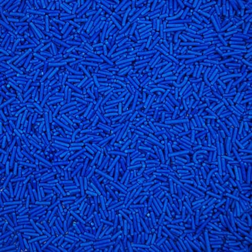 Homankit Blue Jimmies Sprinkles Edible Sprinkle Candy Soft Jimmies Toppings for Ice Cream, Cupcake, Cake, Cookie, Dessert Decorating 2.75 Ounces
