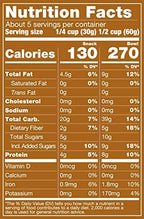 Udi's Gluten Free Au Naturel Granola, Dairy Free and Egg Free, Pure Honey , 11Ounce (Packaging May Vary)