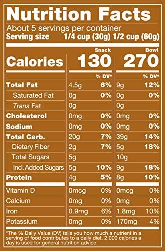 Udi's Gluten Free Au Naturel Granola, Dairy Free and Egg Free, Pure Honey , 11Ounce (Packaging May Vary)